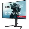 27 collu IIYAMA G-MASTER GCB2784HSU-B1 izliekts VA spēļu monitors, 240 Hz, FHD 1920x1080, USB centrmezgls, skaļruņi, VESA