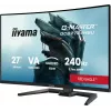 27 collu IIYAMA G-MASTER GCB2784HSU-B1 izliekts VA spēļu monitors, 240 Hz, FHD 1920x1080, USB centrmezgls, skaļruņi, VESA