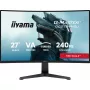 27 collu iiyama G-MASTER GC2784HSU-B1 izliekts VA monitors 240 Hz Full HD 1920x1080 USB centrmezgls skaļruņi VESA