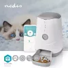 Mājdzīvnieku barotava/dzirdinātava Nedis WIFIPET10CWT — pelēka/balta kaķiem un suņiem