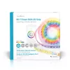 Viedā gaismas josla Nedis WIFILS51CRGB — Wi‑Fi, RGB, 24 W, 1 m kabelis, 12 mm platums