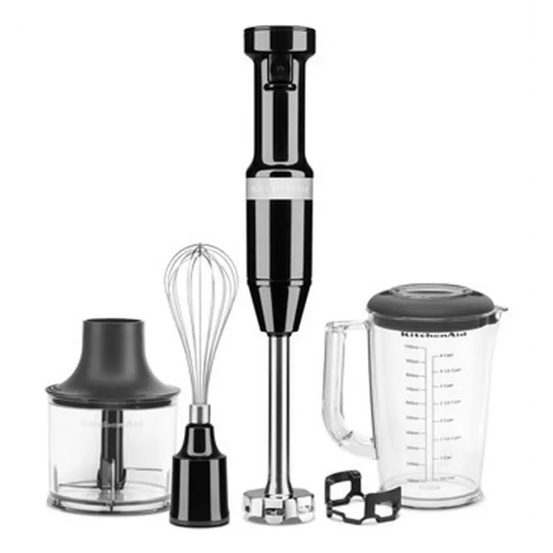 KitchenAid 5KHBV83EOB iegremdējamais blenderis 180 W melns