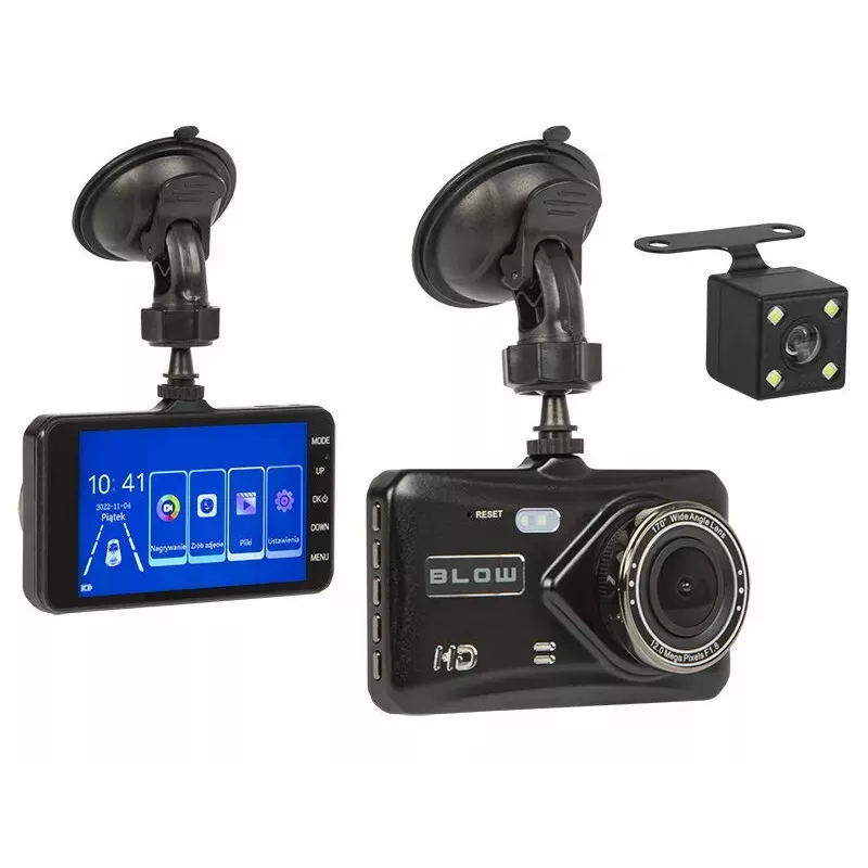 Autovideoreģistrators BLOW braukšanas reģistrators MelnsBOX DVR F800BLOW