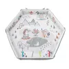 Bērnu rotaļu paklājiņš milly mally Baby Mat 5in1 Minky – daudzfunkcionāls 5-in-1 bērnu paklājiņš vēdera uzlikšanai, rotaļām, atpūtai, rāpošanas treniņam, ceļošanai