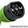 Pie sienas stiprināms elektroauto lādētājs QOLTEC 7 kW 230V CEE 32A ar Wi‑Fi un LCD (modelis 52721)