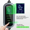 Pie sienas stiprināms elektroauto lādētājs QOLTEC 7 kW 230V CEE 32A ar Wi‑Fi un LCD (modelis 52721)