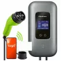 QOLTEC 3-fāžu EV uzlādes stacija 22 kW 32 A ar WiFi (modelis 52723)