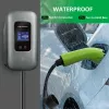 QOLTEC 3-fāžu EV uzlādes stacija 22 kW 32 A ar WiFi (modelis 52723)