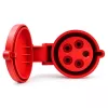 Strāvas adapteris QOLTEC CEE 16A 5P 400V uz SCHUKO 230V, modelis 52724