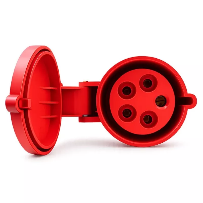 Strāvas adapteris QOLTEC CEE 16A 5P 400V uz SCHUKO 230V, modelis 52724