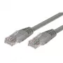 komutācijas kabelis Cat. 5e RJ45 UTP 1,5m pelēks