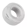 Koaksiālais kabelis MACLEAN MCTV-470 RG-6/U 25 m, balts