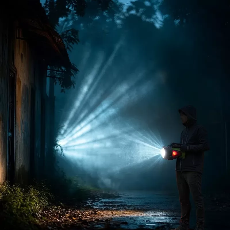 Lukturis MACLEAN MCE345 LED 3-in-1 ar ārējā akumulatora funkciju, 5W XM-L-T6, auksti balts 6500K, 3×18650 3.7V 4500mAh