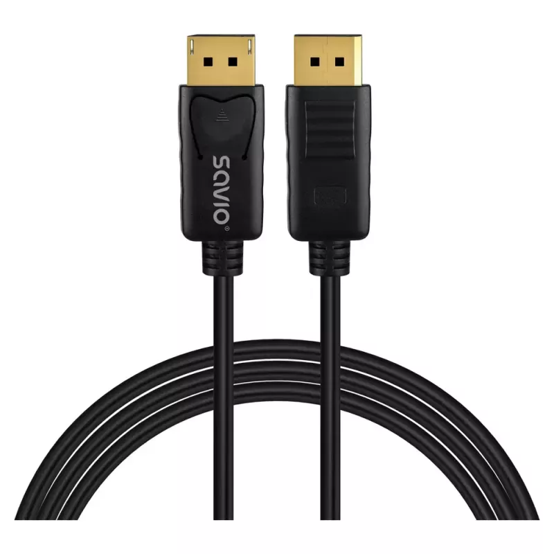 DisplayPort kabelis SAVIO CL-204 v1.4 1 m, DP 1.4 saderība