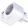 3MK Comfort Charger GaN 30W balts – USB strāvas adapteris, 30W GaN jauda
