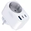 3MK Comfort Charger GaN 30W balts – USB strāvas adapteris, 30W GaN jauda