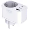 3MK Comfort Charger GaN 30W balts – USB strāvas adapteris, 30W GaN jauda