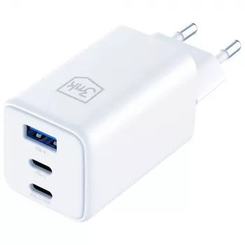 3MK lādētājs Hyper GaN 65W QC4+ — USB GaN 65W ātrais lādētājs ar QC4+ atbalstu