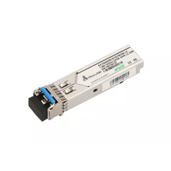 Tīkla raiduztvērēja modulis Extralink EX.13599 SFP optiskās šķiedras 1250 Mbit/s 1510 nm nerūsējošais tērauds