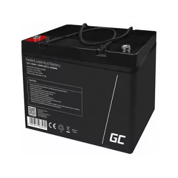 AGM akumulators zaļa Cell AGM49 55 Ah 12 V jūras un atpūtas lietošanai