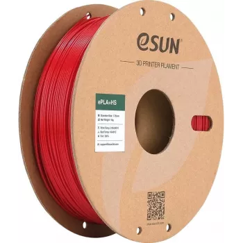 EPLA+ĀTRGAS 1,75mm UGUNSSARKANS 1kg ESUN 3D KVĒLDIEJA (EPLA+HS-P175FR1)