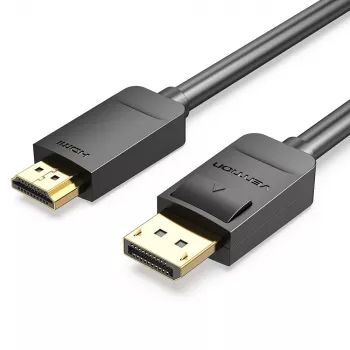 Kabelis DP uz HDMI 2M/MELNS Hadbh Vention