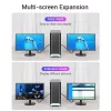 Kabelis DP uz HDMI 2M/MELNS Hadbh Vention