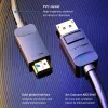 Kabelis DP uz HDMI 2M/MELNS Hadbh Vention
