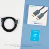 Kabelis DP uz HDMI 2M/MELNS Hadbh Vention
