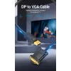 Kabelis DP uz VGA 2M/MELNS Hblbh Vention
