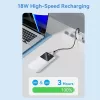 Power Bank USB 10000MAH 22.5W/Melns FHKB0 Vention