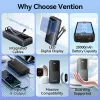Ārējais akumulators USB 20000MAH 22.5W/Melns FHPB0 Vention
