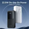 Ārējais akumulators USB 20000MAH 22.5W/WHITE FHPW0 Vention