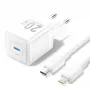 Mobilais lādētājs sienai USB-C/20W TZ-FEPW0-EU-02 Vention