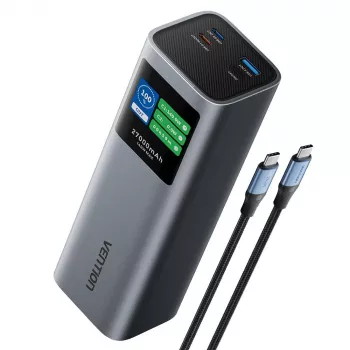 Ārējais akumulators USB 27000MAH 140W/FKEH0 Vention