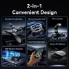 Mobilo ierīču auto lādētājs MAGNETIC/WRL Melns KSJB0 Vention