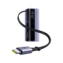 Pārnēsājams ārējais akumulators Baseus EnerGeek GR11 20000 mAh LiPo 145W, 2× USB-C + 1× USB-A, 20V, Melns