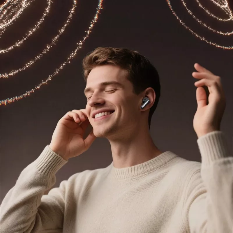 Awei Bluetooth austiņas, modelis ANC TA19 TWS, ar aktīvo trokšņu slāpēšanu, patiesi bezvadu stereo, Bluetooth savienojamība