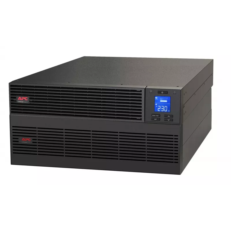 UPS APC SRV10KRILRK dubultās pārveidošanas (Online) statīva montāžas 10 kVA 10000 W 230 V USB 5U melns