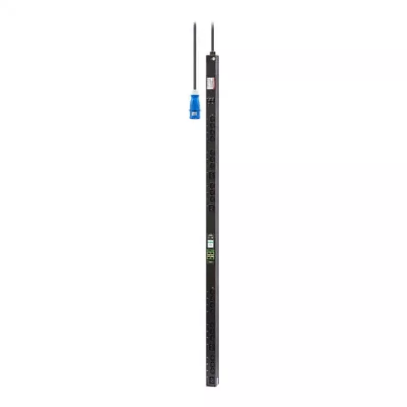Barošanas sadales iekārta APC Easy Rack PDU Metered Outlet 1 fāzes 7,4 kW 230 V 32 A (20 × C13, 4 × C19) IEC60309 ieeja