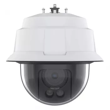 IP PTZ kupolveida drošības kamera AXIS Q6086-E āra lietošanai, griestu montāža, 4MP 2688×1512, 32x optiskā tālummaiņa, 12x digitālā tālummaiņa, 0.009 lx CMOS