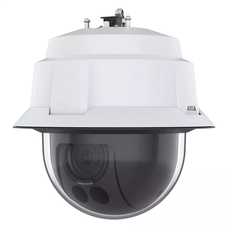 IP PTZ kupolveida drošības kamera AXIS Q6086-E āra lietošanai, griestu montāža, 4MP 2688×1512, 32x optiskā tālummaiņa, 12x digitālā tālummaiņa, 0.009 lx CMOS