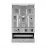 Brīvi stāvoša plīts Electrolux LKR540266X — 4 degļu keramiskā virsma, elektriskā krāsns 57 l, nerūsējošais tērauds, enerģijas klase A, 50 cm