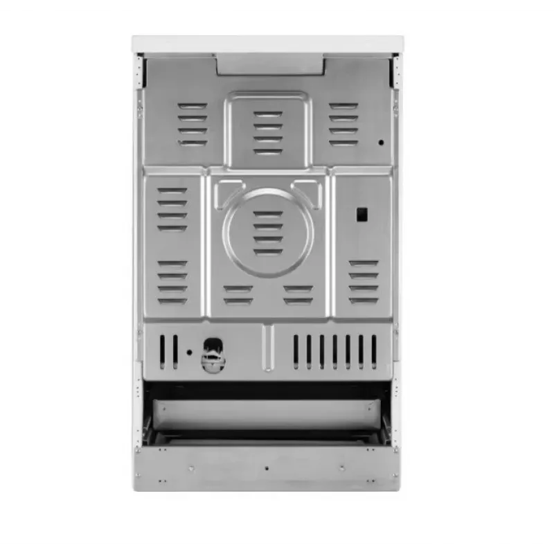 Brīvi stāvoša plīts Electrolux LKR540266X — 4 degļu keramiskā virsma, elektriskā krāsns 57 l, nerūsējošais tērauds, enerģijas klase A, 50 cm
