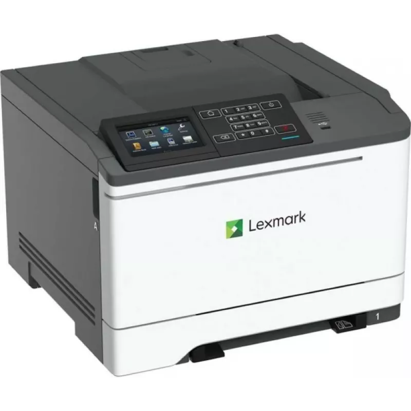 Lexmark CS622de Krāsu lāzerprinteris — CS622de, A4, 38 lpp./min, Dupleksā druka, 2400 x 600 DPI, 4 kasetnes