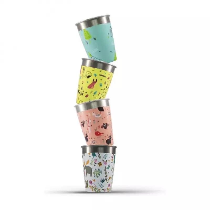 Sigg 8973.60 bērnu krūzīšu komplekts Wildlife 0,35 L