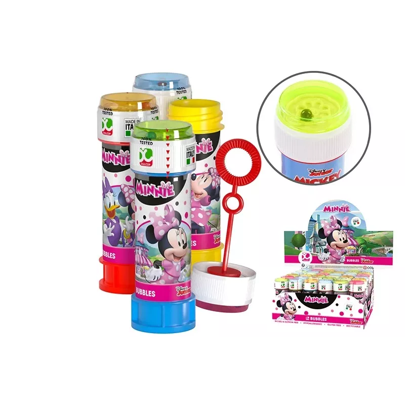 Ziepju burbuļi 60 ml Minnie displejs 36 gab.
