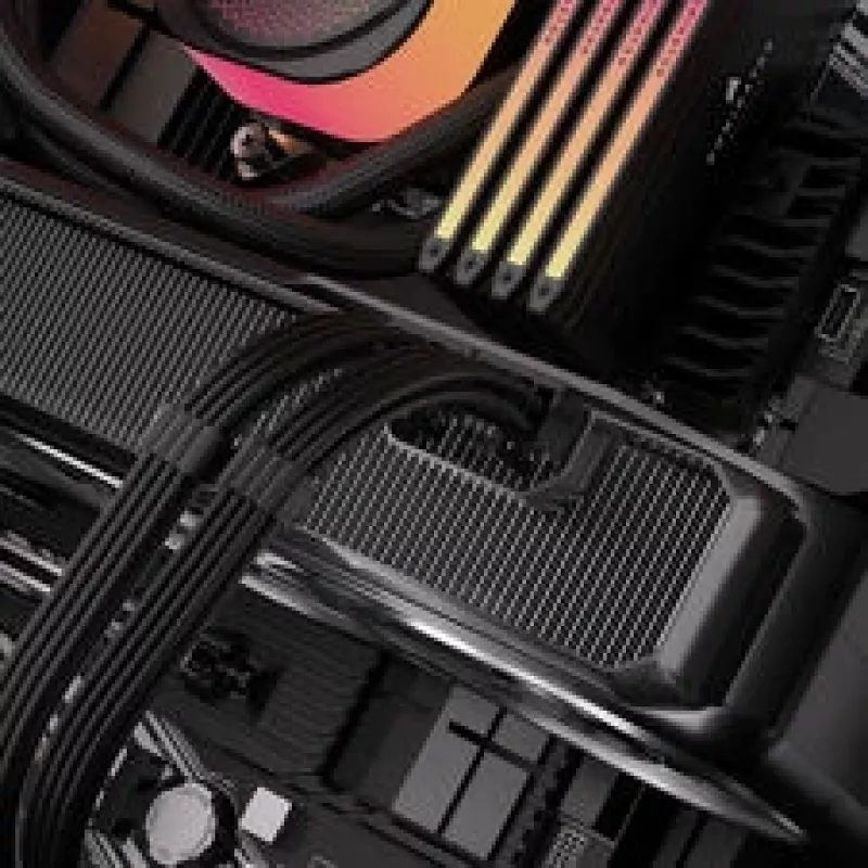 Corsair premium klases pīts DC kabelis Pro Kit, Type-5 barošanas blokam - melns