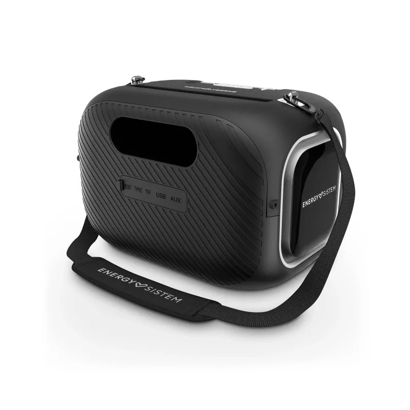 Stereo pārnēsājamais skaļrunis Energy Sistem KaraokeStar Melns