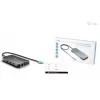Docking Station ITEC i-tec USB-C Metal Nano 3x Display (DP, HDMI, VGA) ar Power Delivery 100 W, 4x USB-A, Gigabit Ethernet